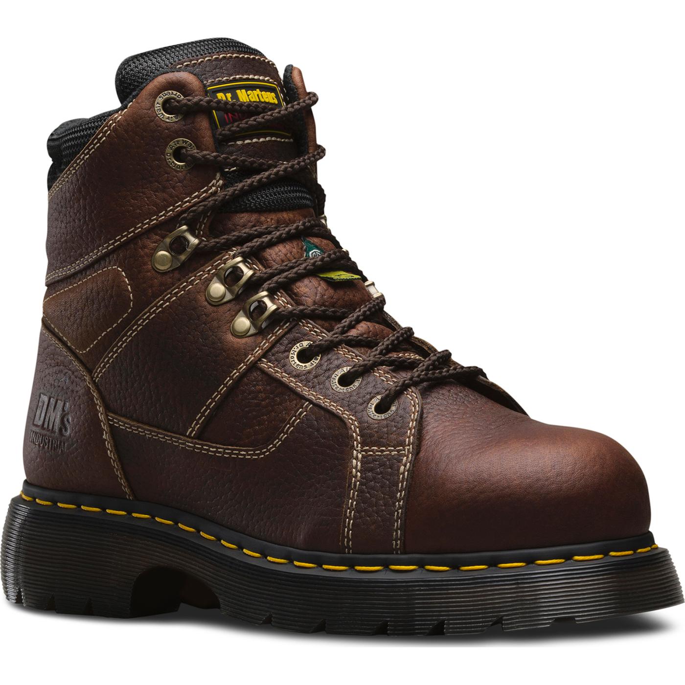 Steel Toe CSA Puncture-Resistant Work Boots, Dr. Martens